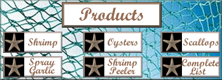 Seafood Products Information Image Map